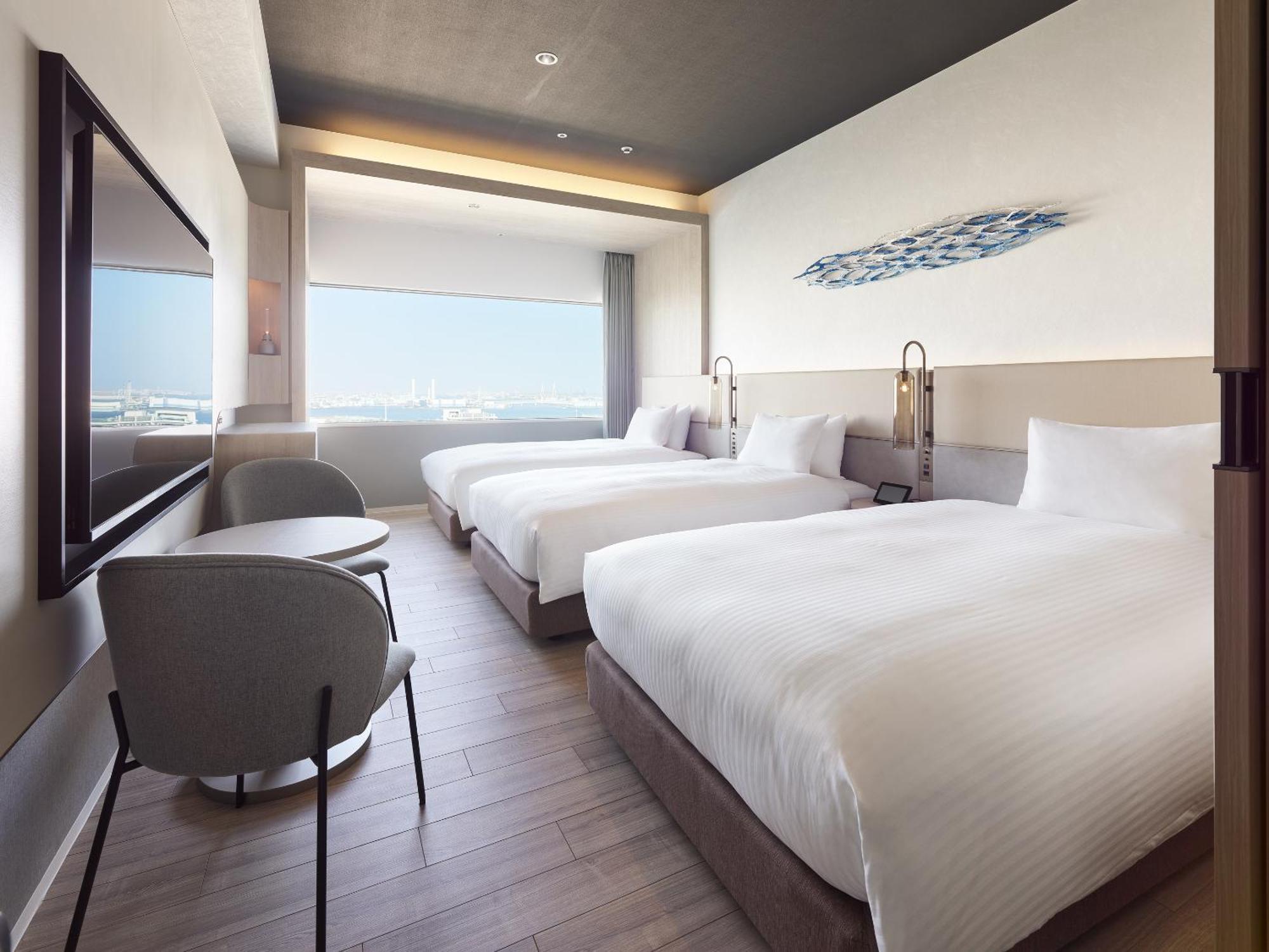 Mitsui Garden Hotel Yokohama Minatomirai Premier Zewnętrze zdjęcie Deluxe Twin Room