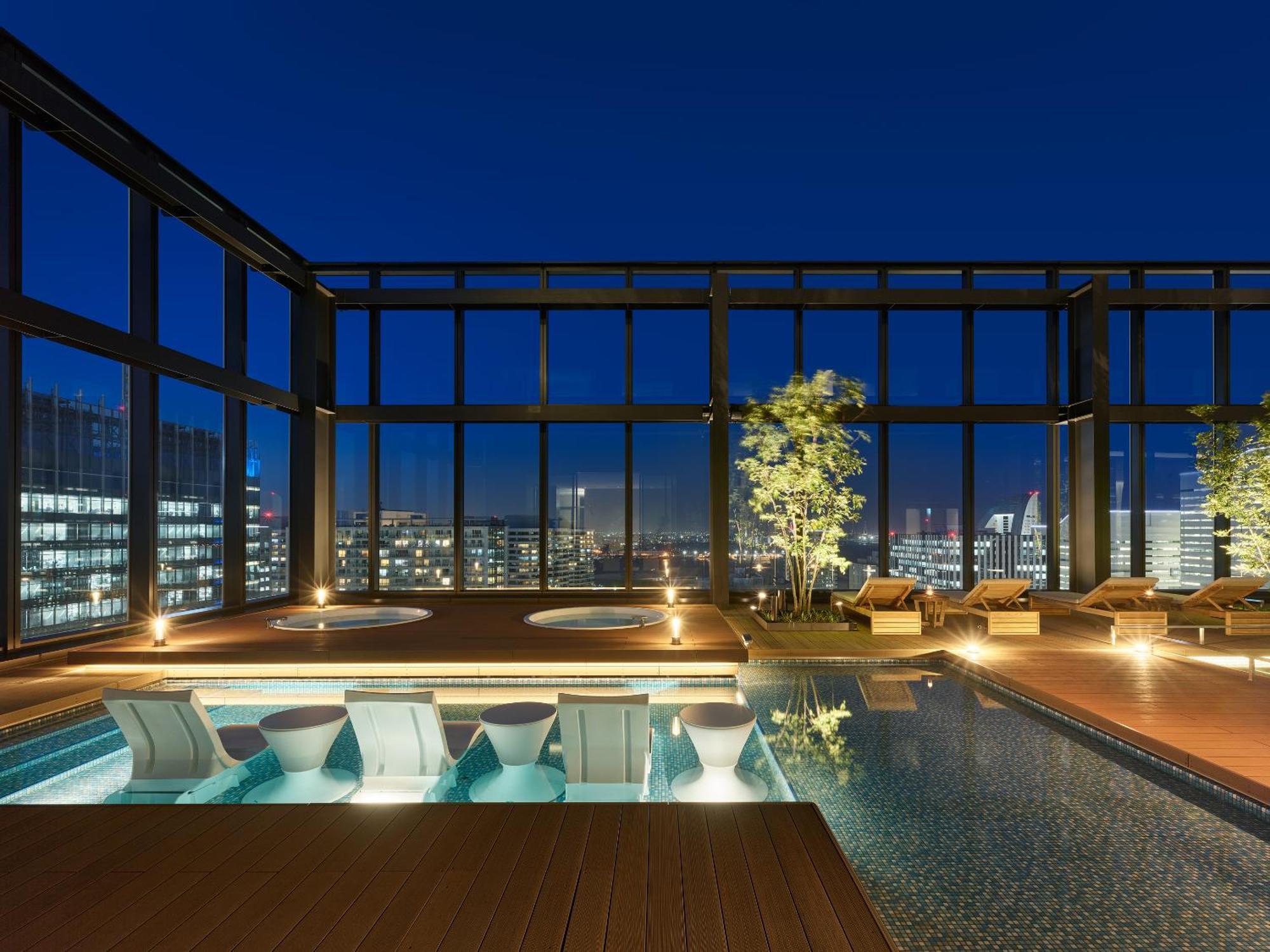 Mitsui Garden Hotel Yokohama Minatomirai Premier Zewnętrze zdjęcie The Sky Garden