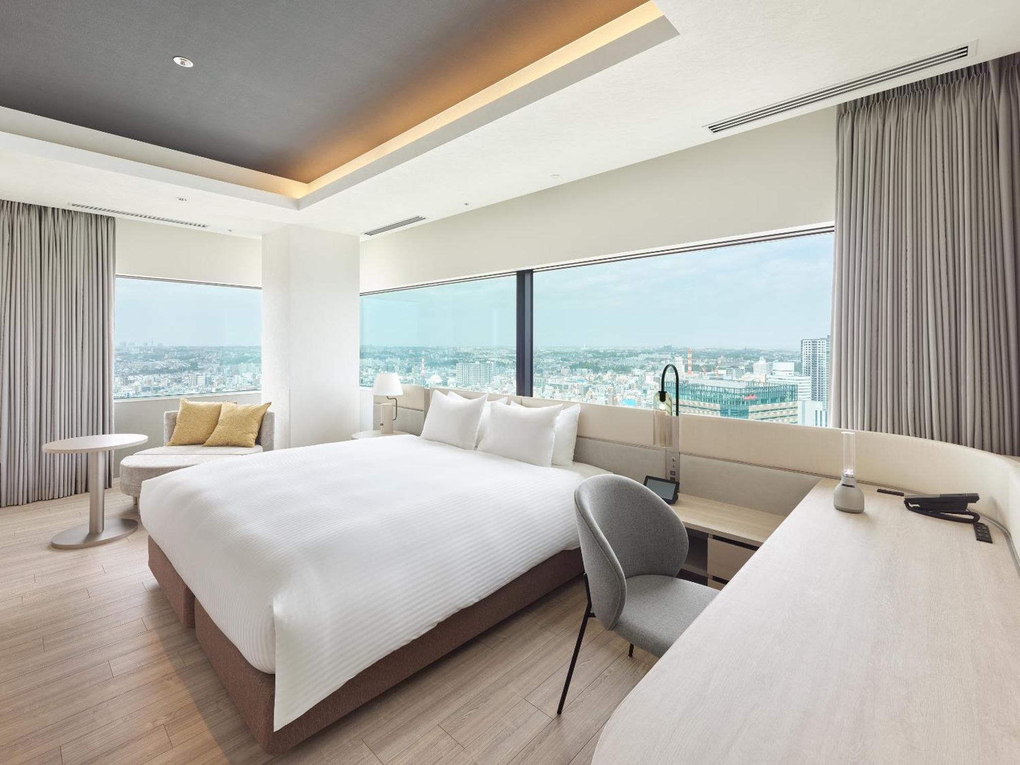 Mitsui Garden Hotel Yokohama Minatomirai Premier Zewnętrze zdjęcie Deluxe Ocean View