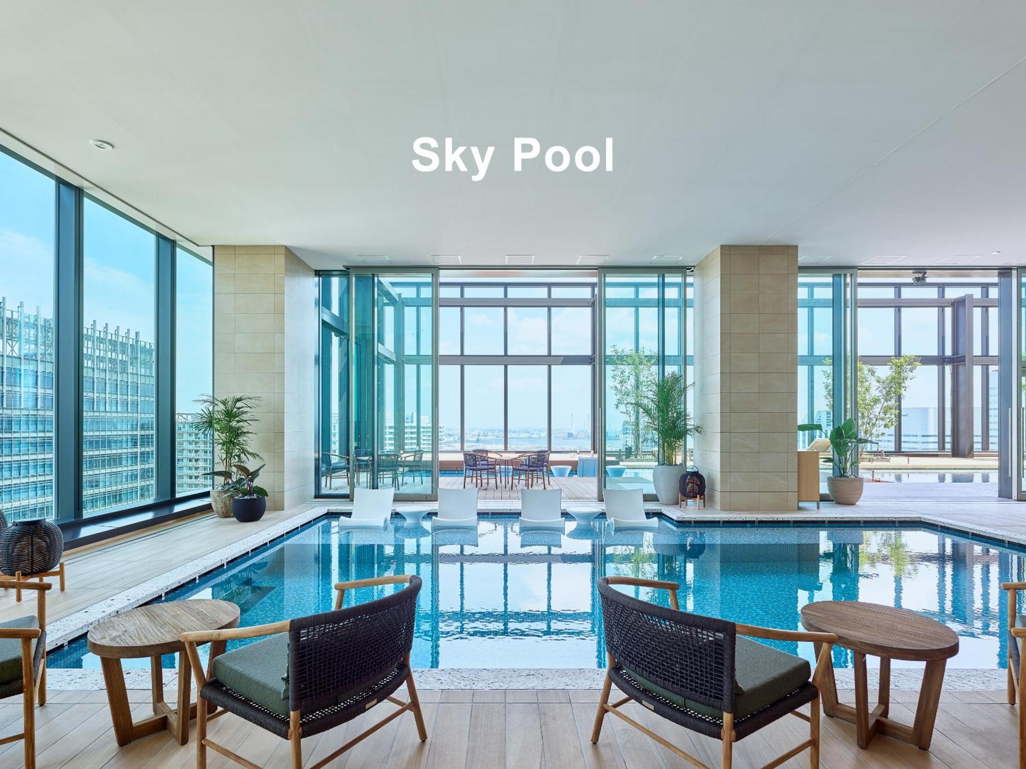 Mitsui Garden Hotel Yokohama Minatomirai Premier Zewnętrze zdjęcie Sky Pool