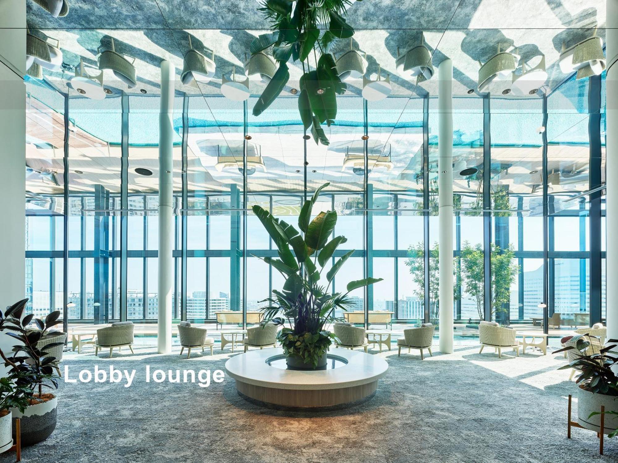 Mitsui Garden Hotel Yokohama Minatomirai Premier Zewnętrze zdjęcie Lobby Lounge